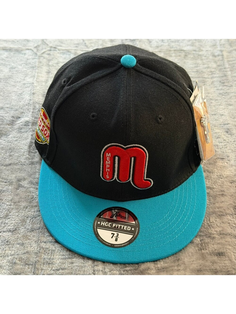 Memphis Red Sox Headgear Classics Fitted Hat 7 3/8 1938 League Champs